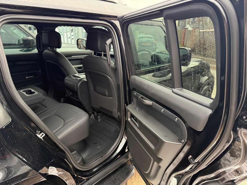 commercial 7 seat land rover Defender 110 rear seat conversion Bolton, Manchester, Cheshire, Lancashire and the North West